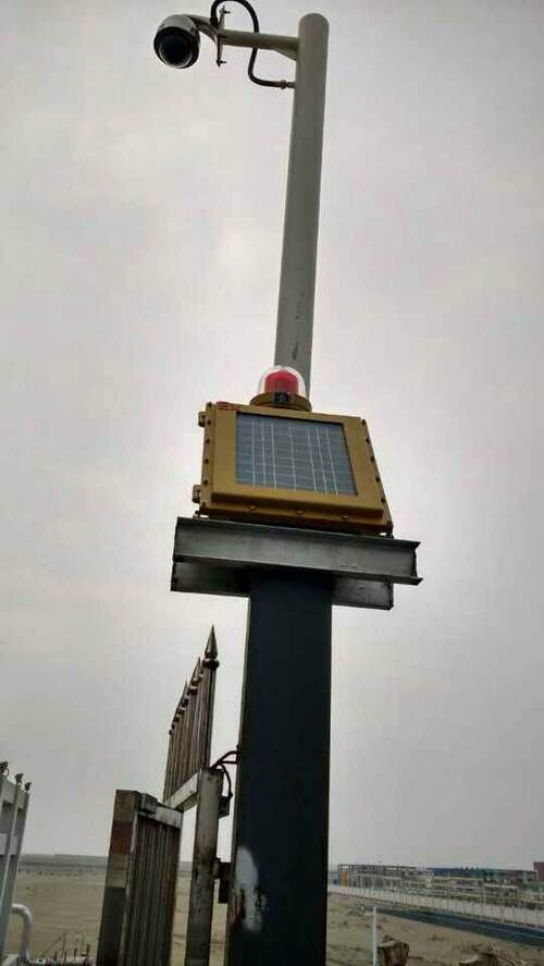 Latest company case about Explosion-Proof Solar Obstruction Light — Real Application Scenario