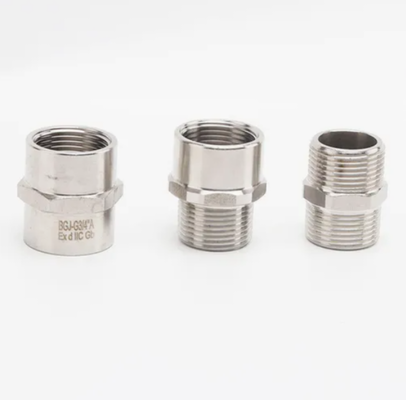 गुणवत्ता  ISO Metric Thread Explosion Proof Cable Glands Intrinsically Safe with Rubber Seal कारखाना