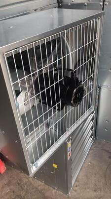 Explosion Proof Negative Pressure Blower Fan Wall Mounted for Hazardous Location