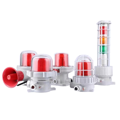 Industrial Safety Signal LED Explosion Proof Alarm Light AC220V/DC24V ATEX Certified