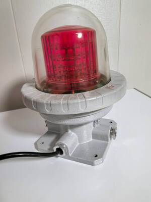 Lampu Halangan LED Penerbangan Tahan Ledakan IP66 Untuk Gudang
