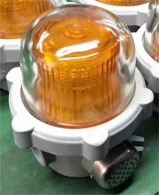 Corrosion-Resistant GRP/Aluminum Explosion Proof LED Alarm Light for Offshore Platforms