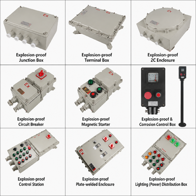 Custom Explosion-Proof Control Panels, Junction Boxes & Electrical Enclosures