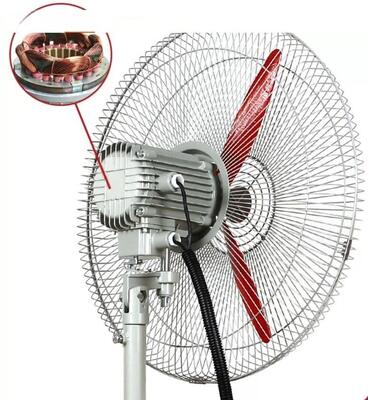 ATEX Aluminum Explosion Proof Oscillating Fan Ventilator Wall Mounted