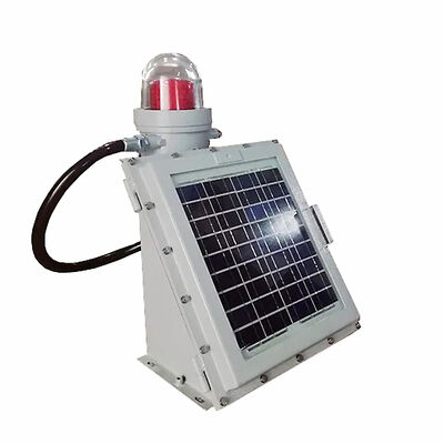 Solar Powered Explosion Proof Aviation Obstruction Light for Hazardous Locations