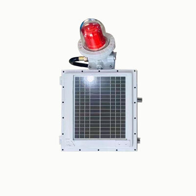 Solar Powered Explosion Proof Aviation Obstruction Light for Hazardous Locations