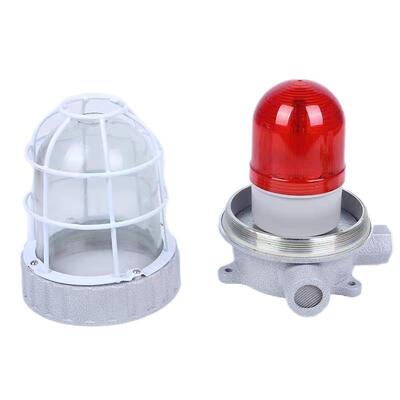 Explosion Proof Warning Alarm Siren 90dB with Strobe Light