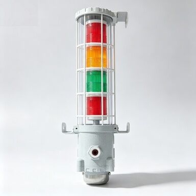 Exde IIC T6 Gb IP66 Waterproof Ultra-bright LED Explosion-proof Alarm for Hazardous Areas
