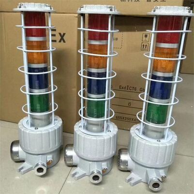 Explosion Proof Three-Color Emergency Warning Alarm Siren 180dB with Strobe Light