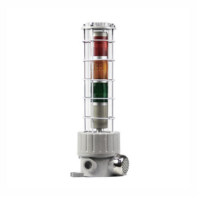 Explosion Proof Three-Color Emergency Warning Alarm Siren 180dB with Strobe Light