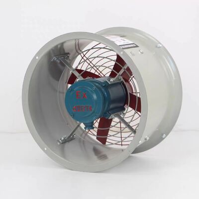 ATEX Certified Explosion Proof Axial Fan for Hazardous Areas Gas Environment
