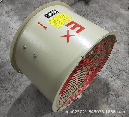 Flameproof Explosion-Proof Axial Flow Fan Pipelined Low Noise Exhaust Fan Ventilation Fans