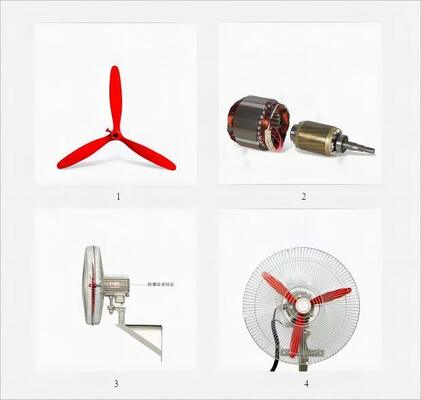 High-Power Exhaust Fan Industrial Strong Heat Dissipation Floor Mounted Explosion-Proof Axial Cooling Shaking Head Fan