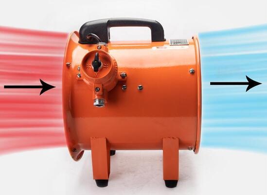 Explosion Proof Heavy Duty Industrial Portable Blower Axial Exhaust Fan