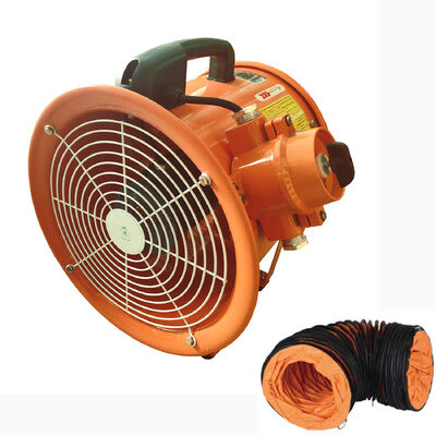 110V 60Hz Portable Ventilation Fan Air Dust Axial Exhaust Blower Portable Ventilation Fans